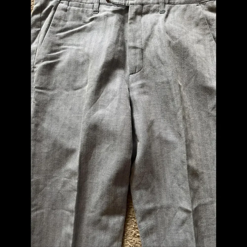 Ted Baker Jerome Gray Wool Blend Dress Pants – Size 30S‎